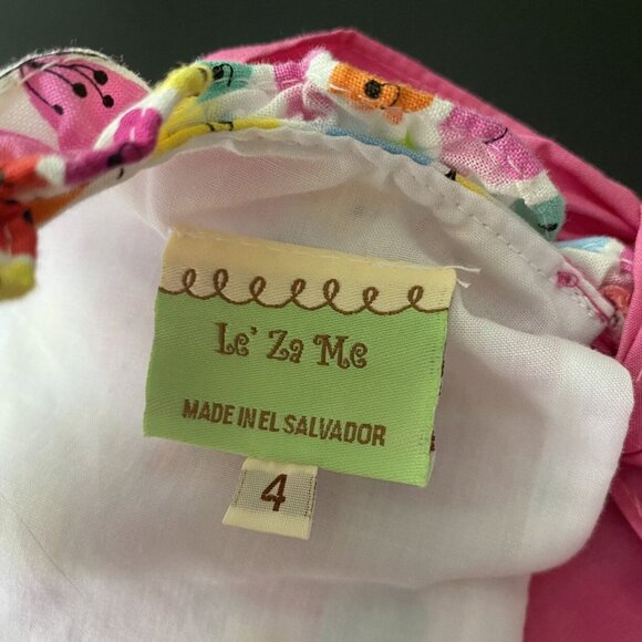 Le' Za Me Open Back Bow Top With Capri Pants - Picture 6 of 12